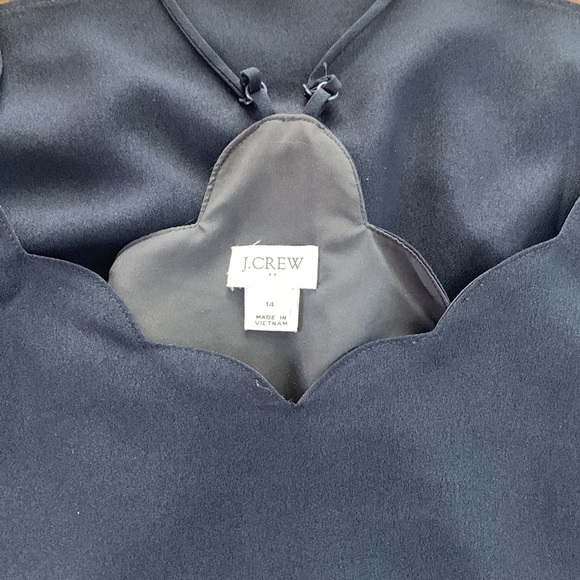 Selling THREE J. Crew scalloped cami tops - Picture 8 of 12